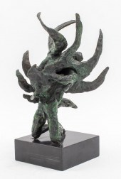 MODERN SURREALIST NUDE BRONZE