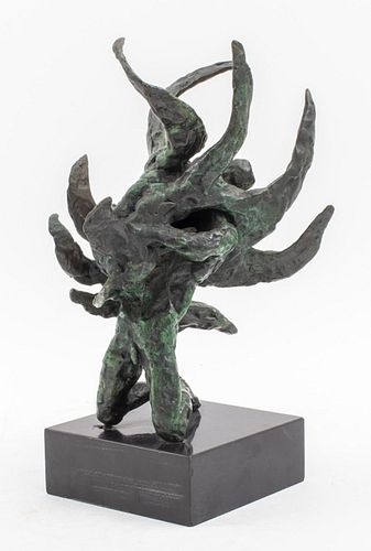 MODERN SURREALIST NUDE BRONZE