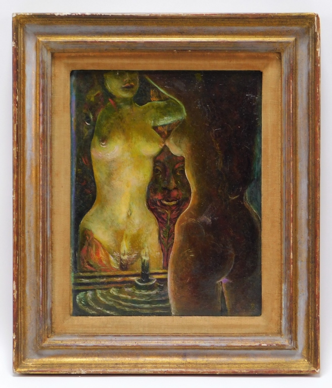 MODERN SURREALIST NUDE WOMAN
