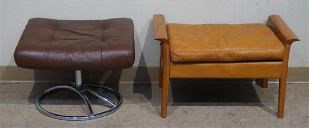 MODERN TEAK TAN LEATHER LOOSE
