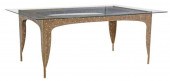 MODERN TEXTURED STEEL GLASS-TO