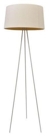 MODERN THREE-LIGHT TRIPOD FLOO