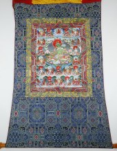 MODERN TIBETAN THANGKA 20th c.
