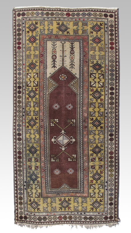 MODERN TURKISH HAND KNOTTED WOOL