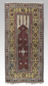MODERN TURKISH HAND KNOTTED WO