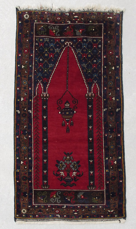 MODERN TURKISH PRAYER RUG 3' x