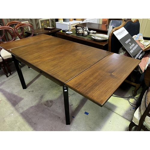 Modern two leaf dining table,