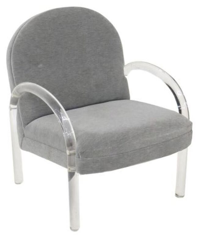 MODERN UPHOLSTERED ACRYLIC