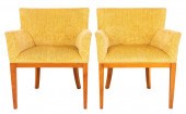 MODERN UPHOLSTERED BIRCH ARM C
