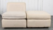 MODERN UPHOLSTERED SLIPPER CHA