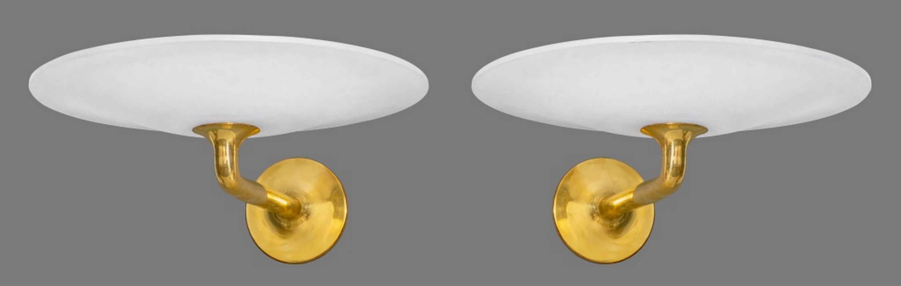 MODERN WALL SCONCES WITH OPALINE
