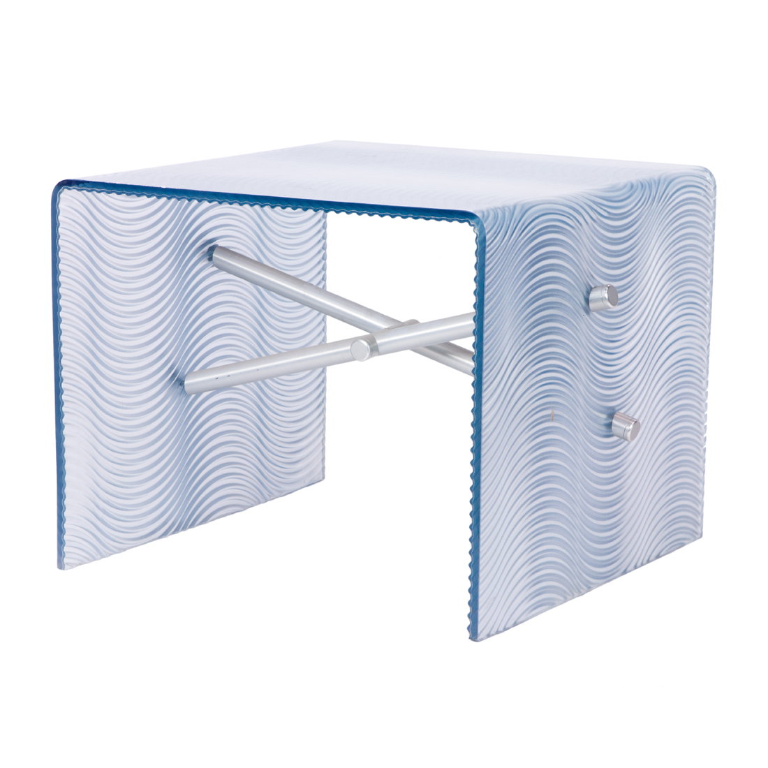 MODERN WAVE MOLDED ACRYLIC AND