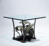 MODERN WELDED IRON MUSHROOM MO