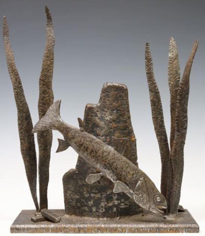 MODERN WELDED STEEL FISH
