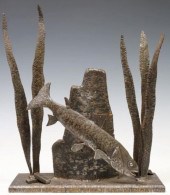 MODERN WELDED STEEL FISH ONE-L