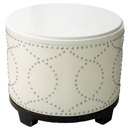 MODERN WHITE AND BLACK LACQUERED
