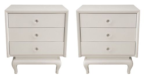 MODERN WHITE LACQUERED WOOD