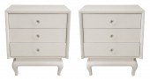 MODERN WHITE LACQUERED WOOD NI