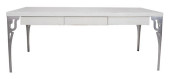 MODERN WHITE PAINTED PARTNER&#