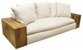MODERN WOOD FRAME SOFAModern S