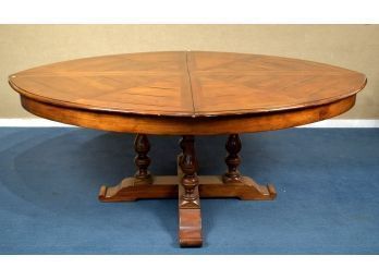 Modern wooden dining table by