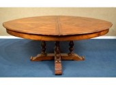 Modern wooden dining table by
