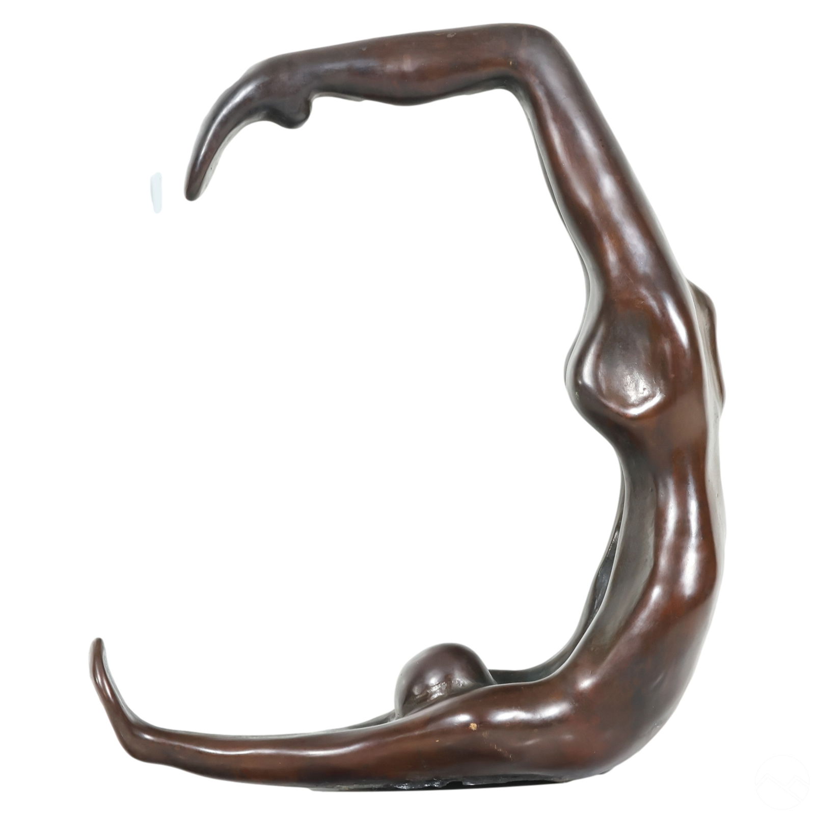 MODERNIST 20C. ACROBAT BRONZE ART