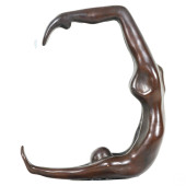 MODERNIST 20C. ACROBAT BRONZE