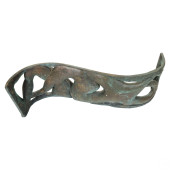 MODERNIST 20C. VERDIGRIS METAL