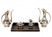 MODERNIST .950 STERLING SILVER