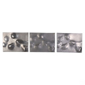 MODERNIST ABSTRACT METAL TRIPT