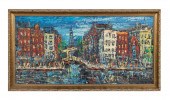 MODERNIST ABSTRACTED CITYSCAPE