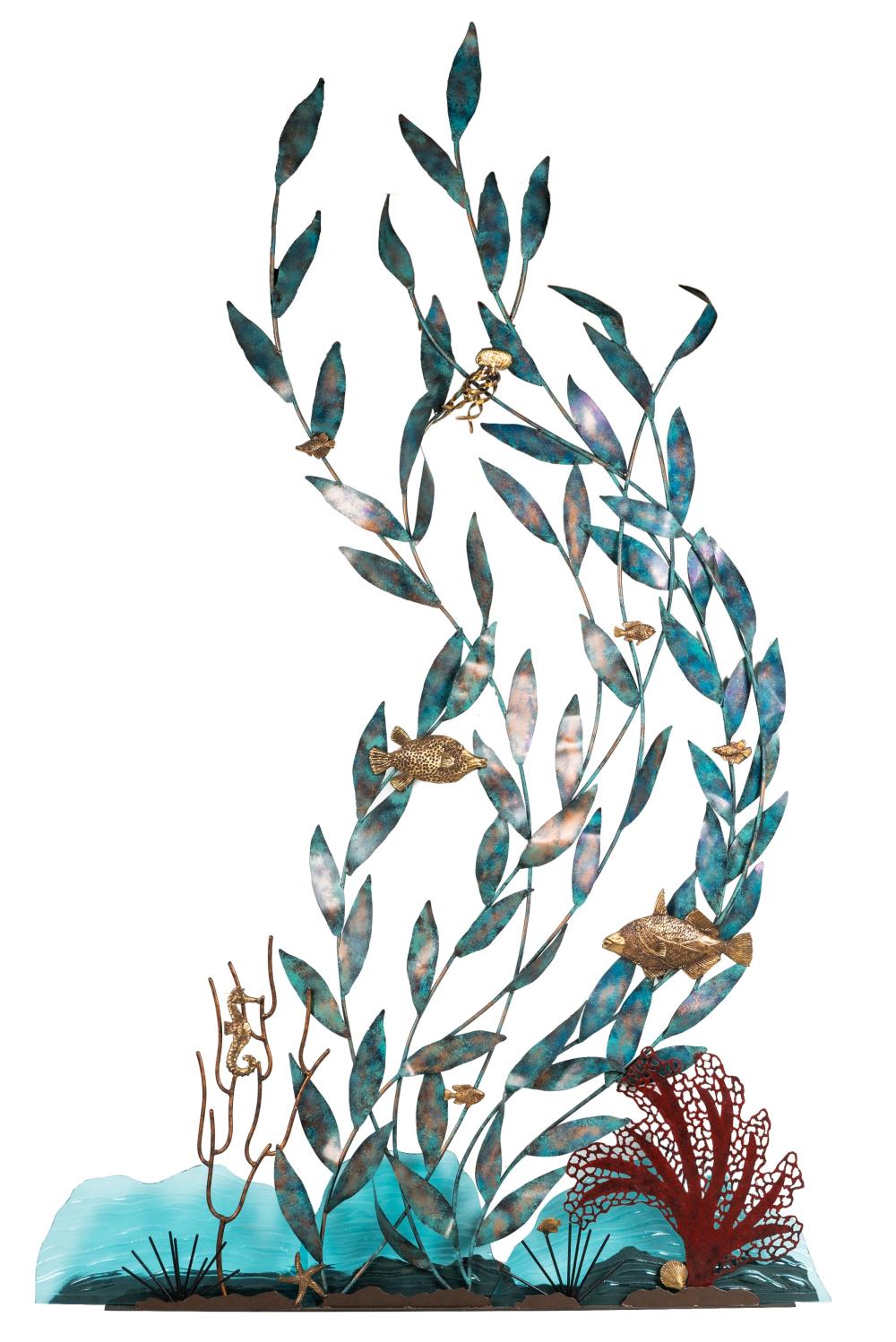 MODERNIST AQUATIC WALL