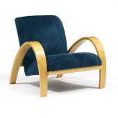 MODERNIST BENTWOOD MAPLE ARMCH