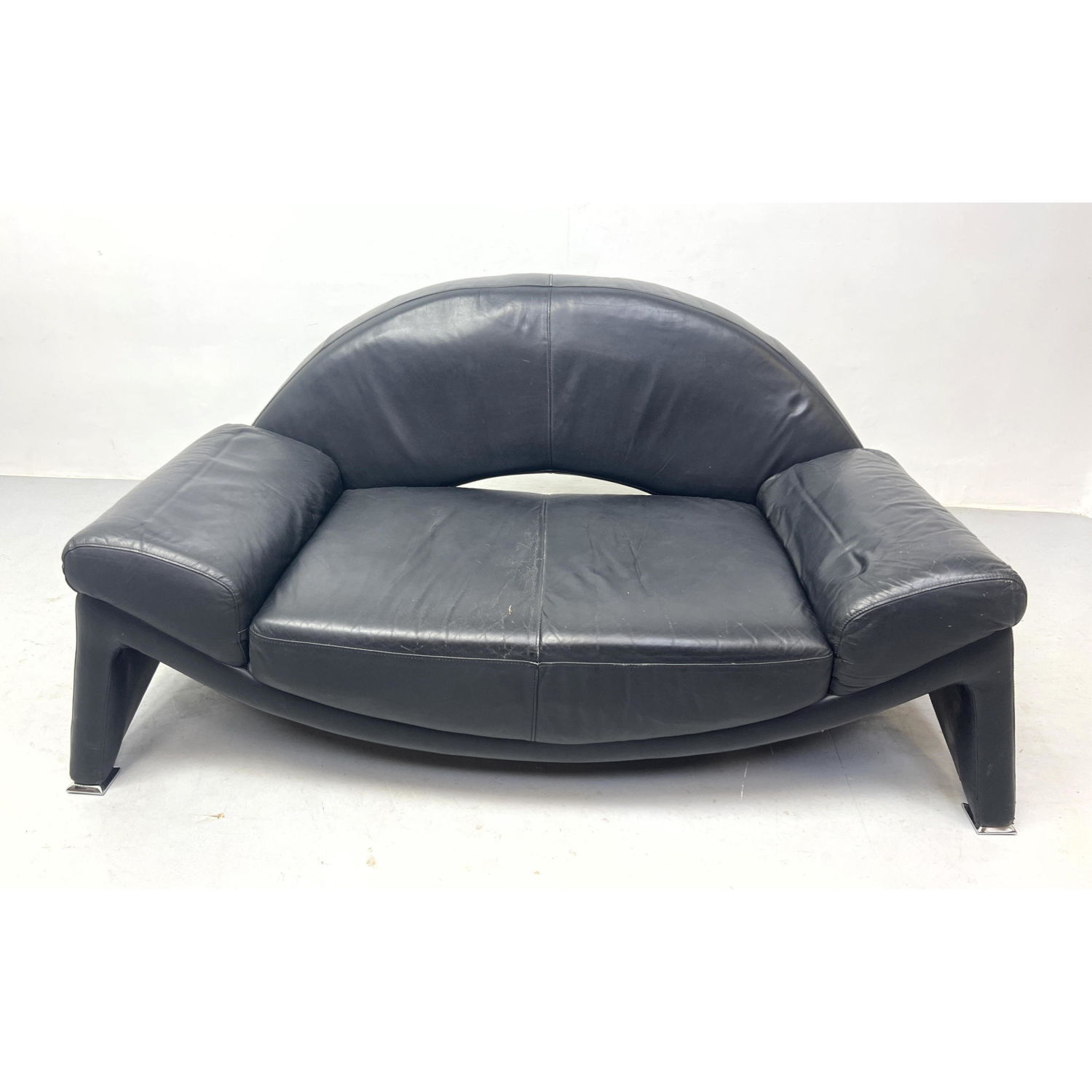 Modernist Black Leather Love