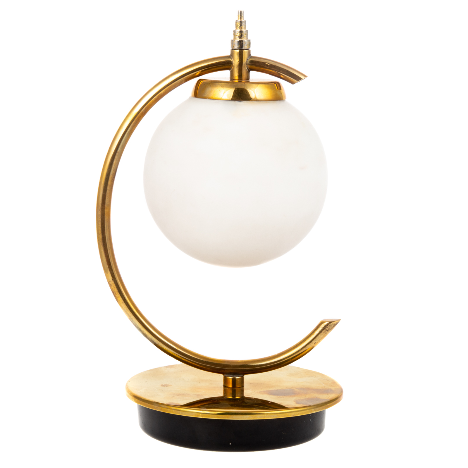 MODERNIST BRASS DESK LAMP