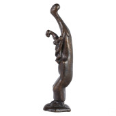 MODERNIST BRONZE SCULPTURE MAN