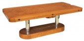 MODERNIST BURLWOOD HINGED-TOP