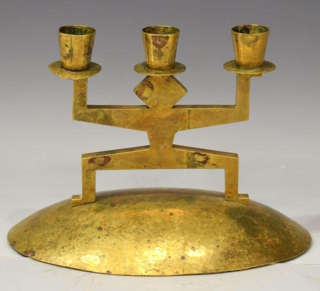 MODERNIST CANDELABRA MARKED H.