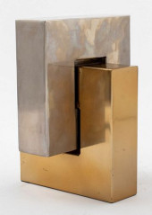 MODERNIST CHROME &AMP; GOLD-TO
