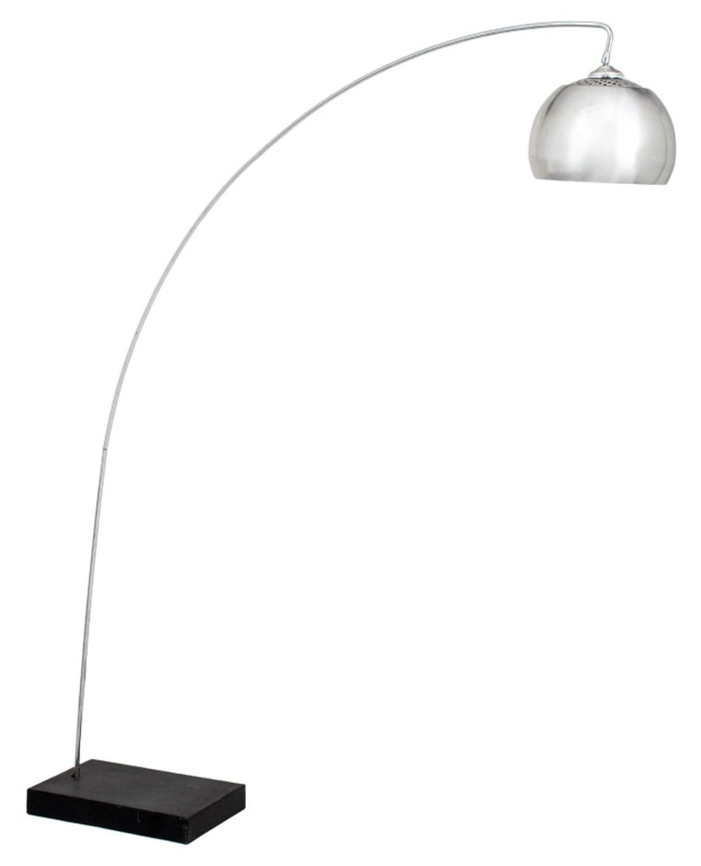 MODERNIST CHROME ARC STANDING FLOOR