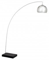 MODERNIST CHROME ARC STANDING