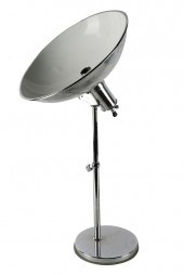 MODERNIST CHROME TABLE LAMPuns