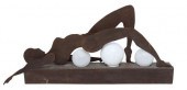 MODERNIST CUT STEEL SCULPTURAL
