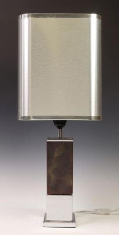 MODERNIST FAUX TORTOISE SHELL &