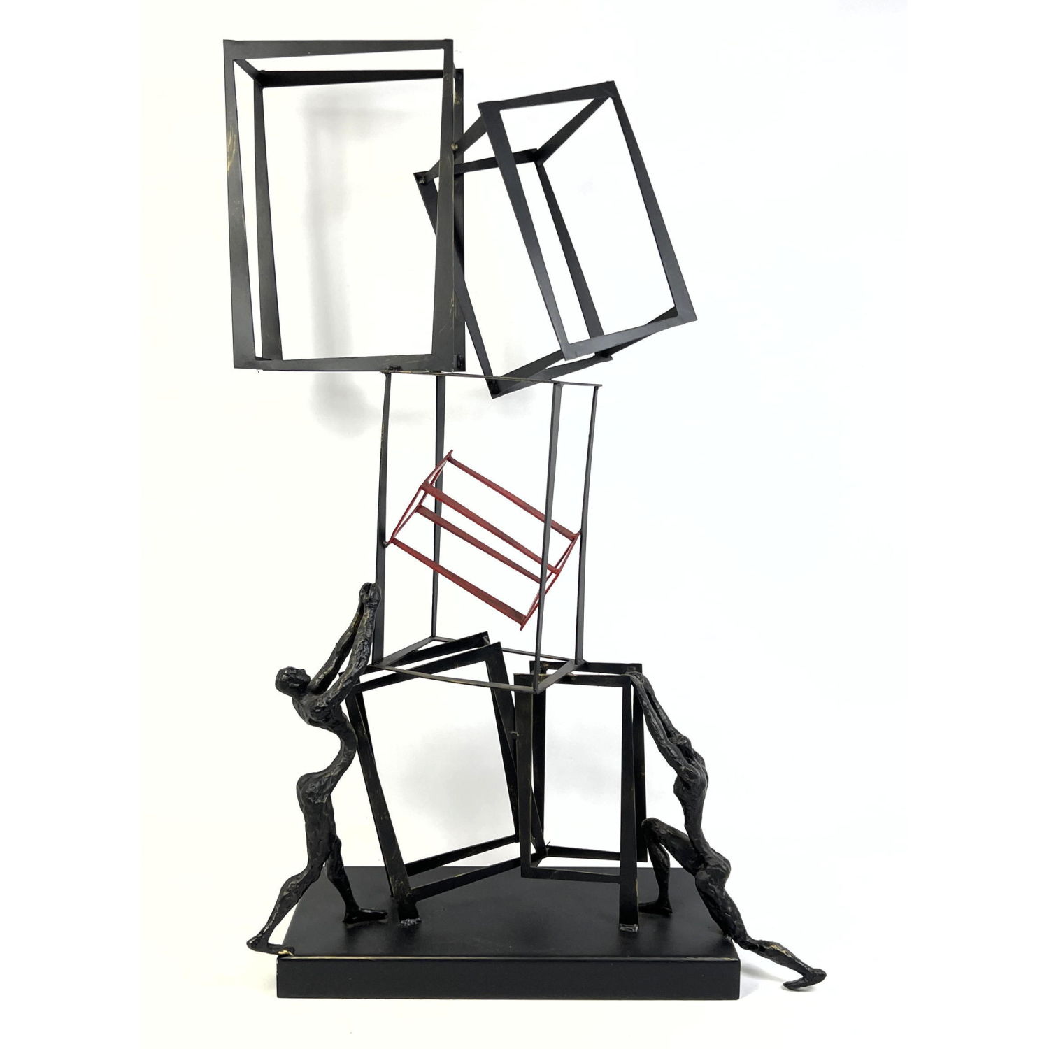 Modernist Figural Metal
