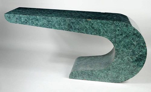 MODERNIST FORMICA FAUX MARBLE ANVIL