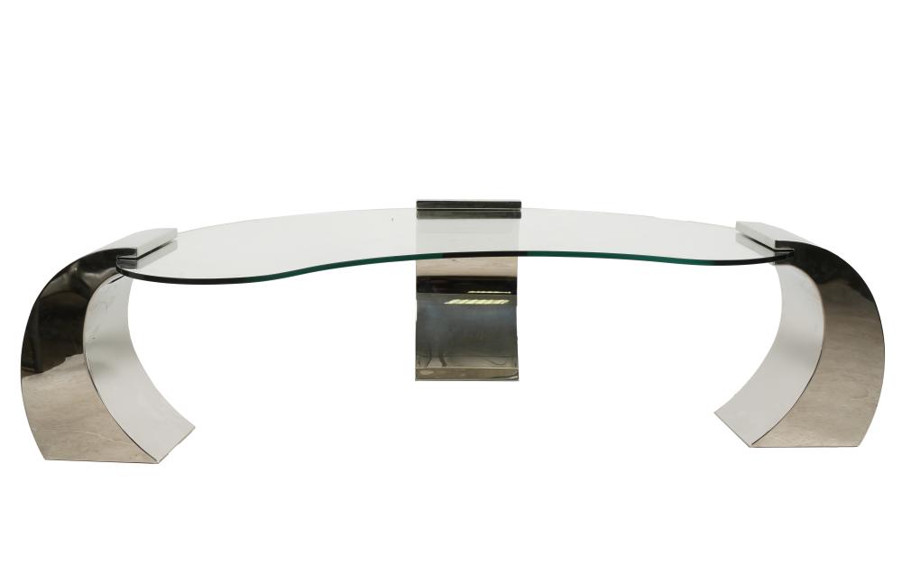 MODERNIST GLASS AND POLISHED