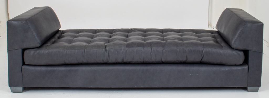 MODERNIST GRAY LEATHER