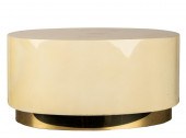 MODERNIST LACQUERED OVAL COFFE